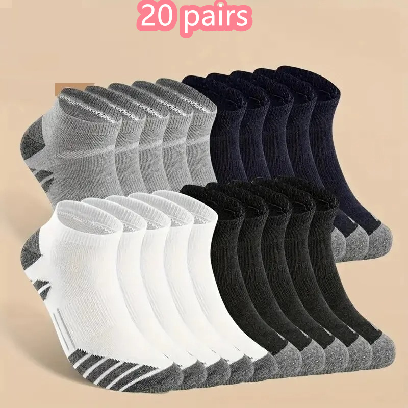 Athletic Sock Cushion - 1/10/20 paar enkel atletische hardloopsokken gedempt